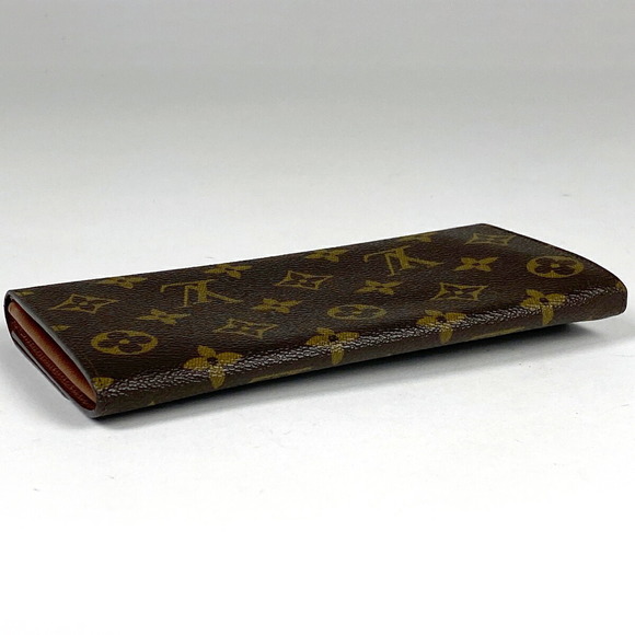 Louis Vuitton Brown Pochette Monogram Billfold Coin Porte Monnaie - Picture 1 of 7